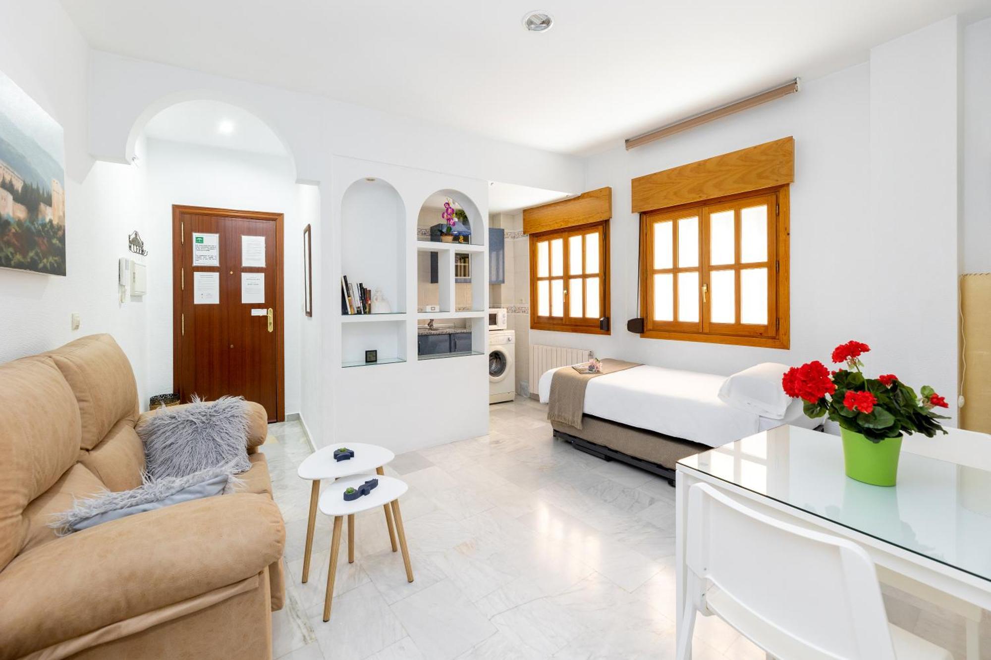 Apartamento Adultos Centro Nueva De La Virgen 2 Free Parking 格拉纳达 外观 照片